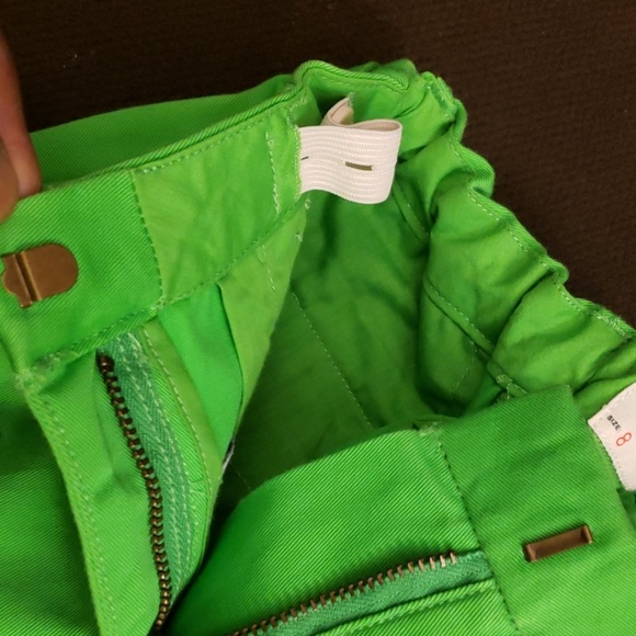 Crewcuts Green/Blue Dots Long Pants Size 8 - Picture 7 of 8